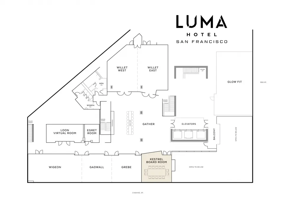 578 SQ. FT. / 14 PEOPLE