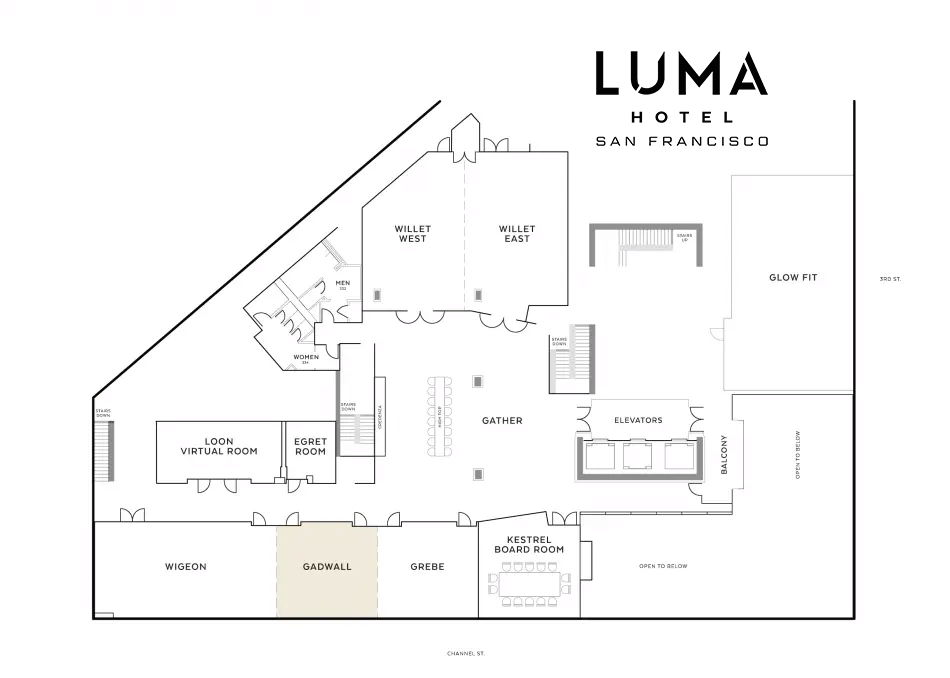 530 Sq. Ft. / 13-59 PEOPLE